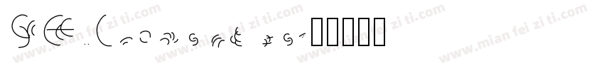 SF Ironsides字体转换